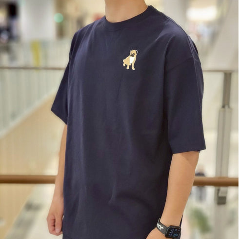 PUGビッグシルエット半袖TEE